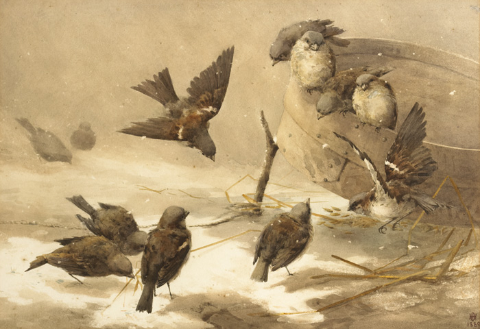 IN DANGER, 1889 by Helen O'Hara (1846-1920) at Whyte's Auctions