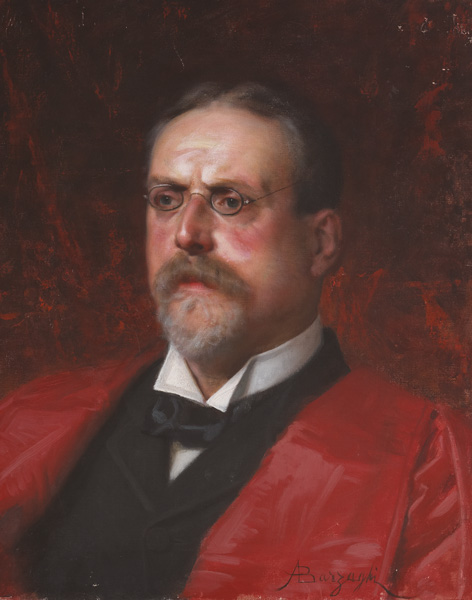 PORTRAIT OF ARTIST JAMES BRENAN, ESQ. RHA, c.1893 by Antoine Barzaghi-Cattaneo (1835-1922) at Whyte's Auctions
