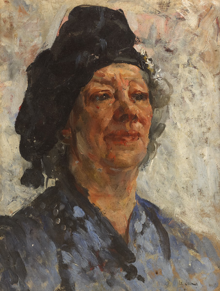 PORTRAIT STUDY by James le Jeune RHA (1910-1983) at Whyte's Auctions