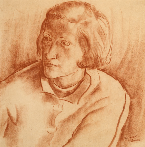 PORTRAIT OF A WOMAN by Elizabeth Rivers sold for 420 at Whyte's Auctions