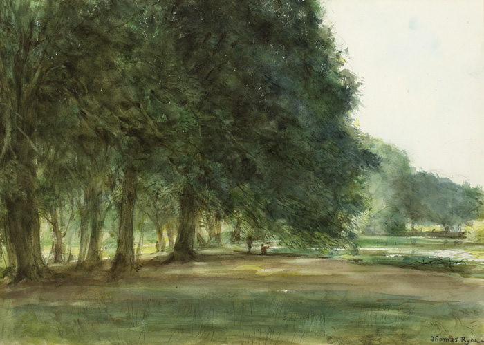 PHOENIX PARK, DUBLIN by Thomas Ryan PPRHA (1929-2021) at Whyte's Auctions