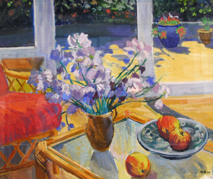 SWEET PEA SOLARIUM , 2000 by David Goldberg (b.1945) at Whyte's Auctions