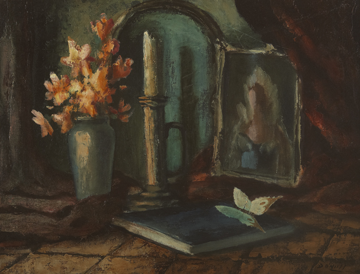 STILL LIFE WITH BUTTERFLY by Daniel O'Neill (1920-1974) at Whyte's Auctions