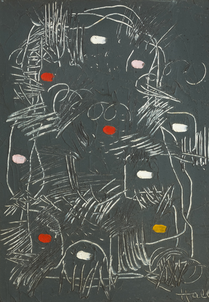 UNTITLED ABSTRACT, c.early 1940s by Kenneth Hall (1913-1946) at Whyte's Auctions