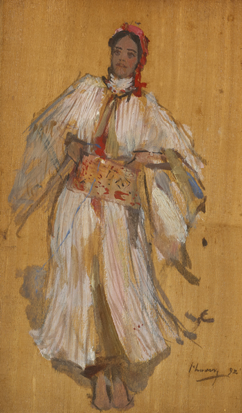 DANCING GIRL, 1892 by Sir John Lavery RA RSA RHA (1856-1941) at Whyte's Auctions