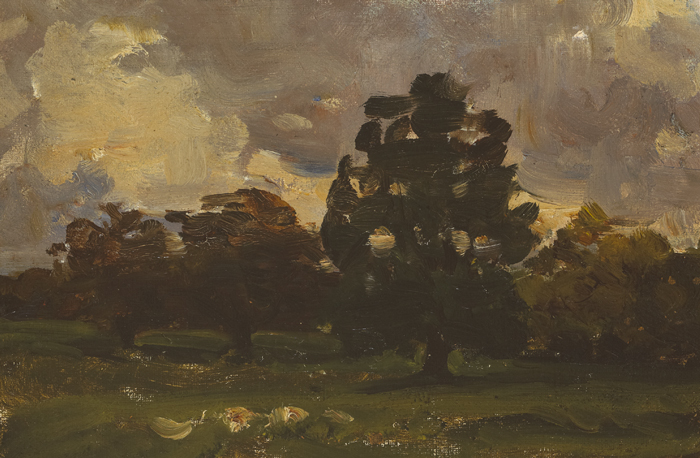 TREES IN MALAHIDE, COUNTY DUBLIN by Nathaniel Hone RHA (1831-1917) at Whyte's Auctions
