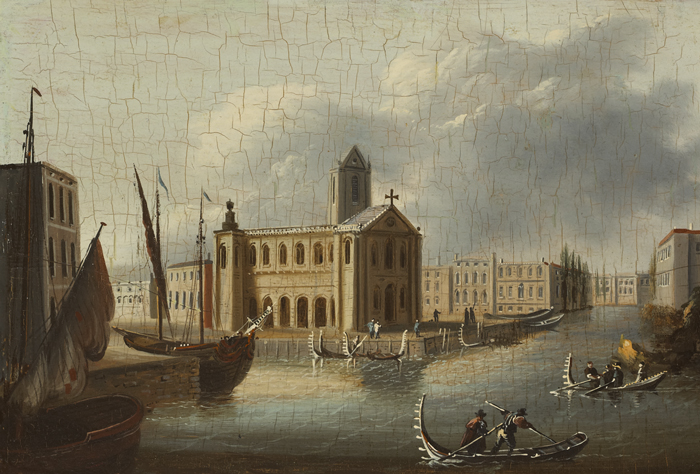 VENETIAN SCENE by William Sadler II sold for �1,400 at Whyte's Auctions