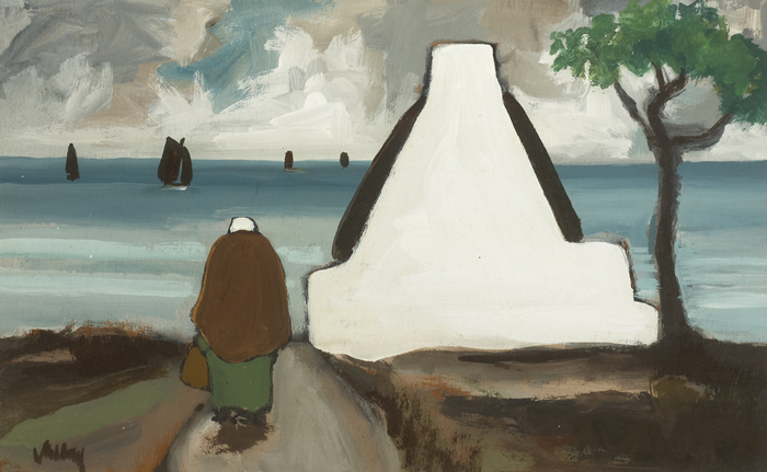 SHAWLIE AND GABLE END by Markey Robinson (1918-1999) (1918-1999) at Whyte's Auctions