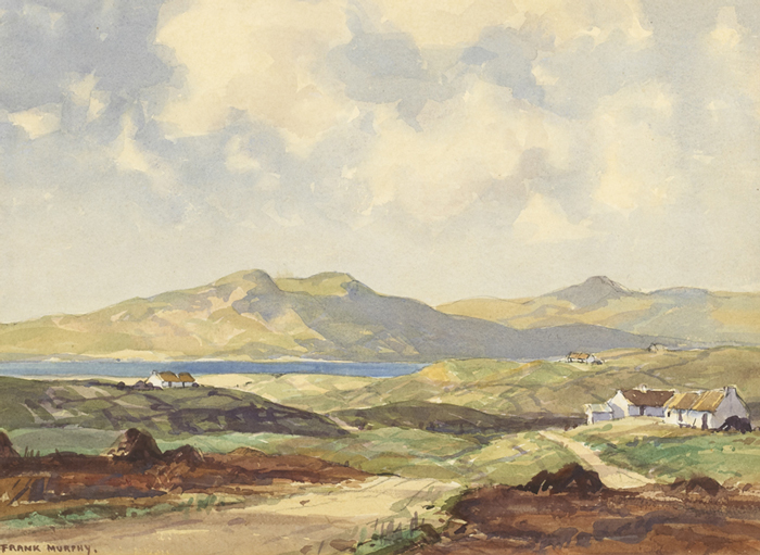 NEAR GORTAHORK, COUNTY DONEGAL by Frank Murphy RUA (1925-1979) at Whyte's Auctions