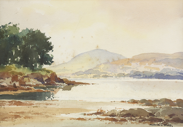 MULROY BAY, COUNTY DONEGAL by Maurice Canning Wilks RUA ARHA (1910-1984) at Whyte's Auctions