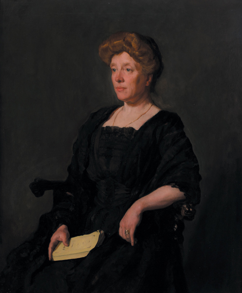 PORTRAIT OF AMY MAUD STEEL by Sir Gerald Festus Kelly PRA RHA HRSA (1879-1972) at Whyte's Auctions