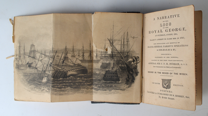 1783: A Narrative of the Loss of the Royal George at Whyte's Auctions