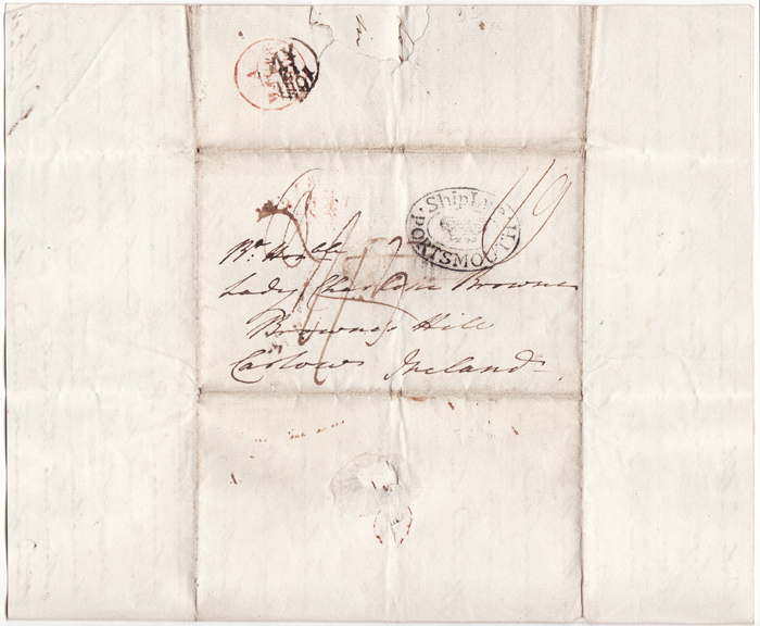 1801 (March 7): Irish General's letter home prior to the Battle of Aboukir at Whyte's Auctions