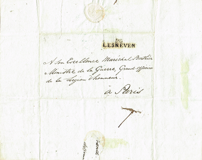 1805 (2 March) Irish Legion fighting for France - a letter from Captain Thomas Markey at Whyte's Auctions