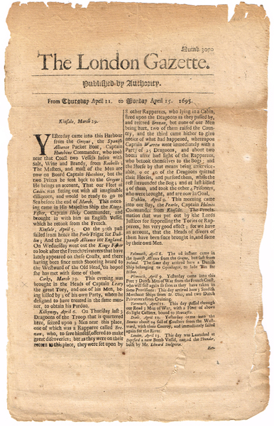 1807-1862: Collection of early Irish newspapers at Whyte's Auctions