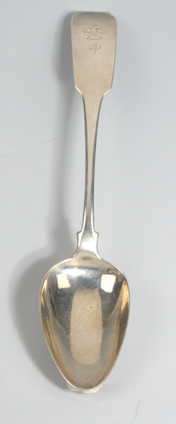 1807: Dublin silver Irish Lord Lieutenant's spoon at Whyte's Auctions