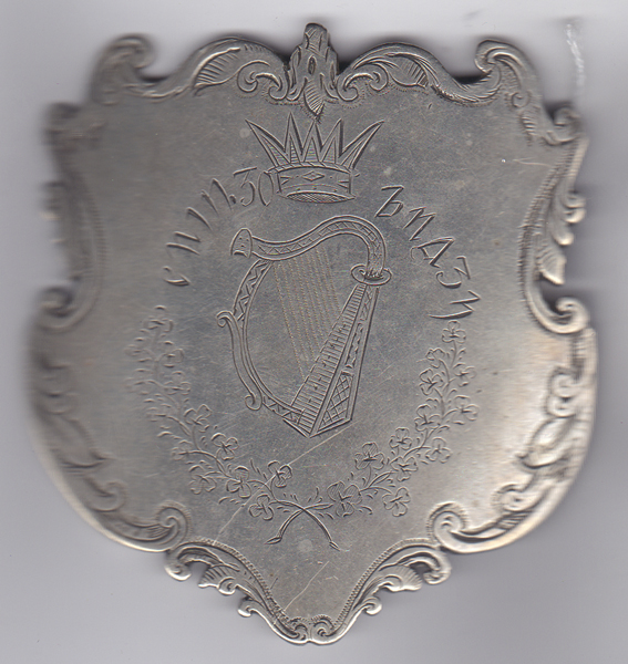 19th Century: 'Erin Go Bragh' belt buckle at Whyte's Auctions