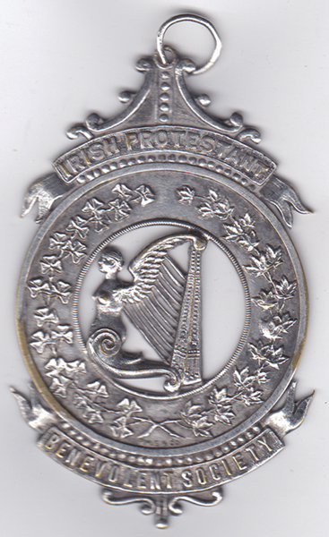 circa 1870: Irish Protestant Benevolent Society Medal at Whyte's Auctions