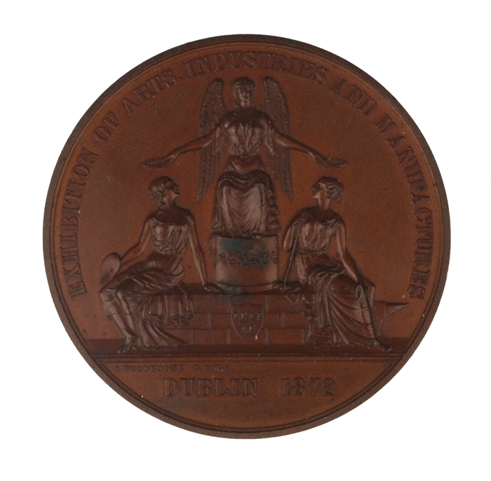 1872: Dublin Exhibition of Arts, Industries and Manufactures Juror's Medal at Whyte's Auctions