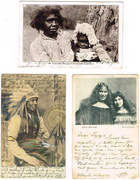 20th Century: Collection of mixed topographical, ethnic and other postcards at Whyte's Auctions
