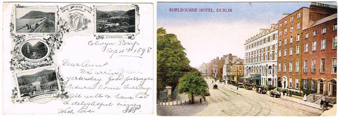 Picture postcards of Dublin 1890s to 1930s collection at Whyte's Auctions