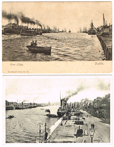 1905 to 1950s collection of picture postcards of Dublin quays at Whyte's Auctions