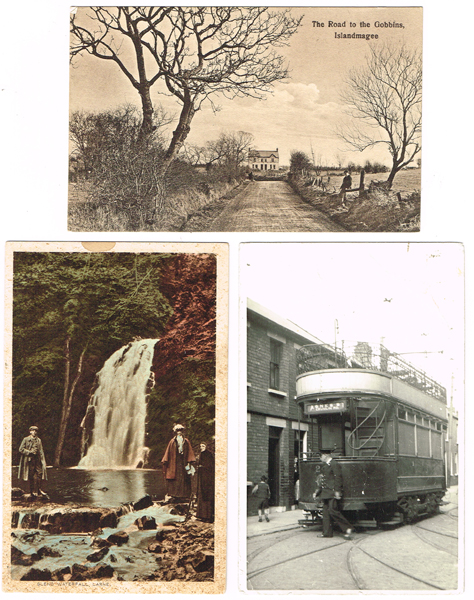 20th Century: Collection of Antrim & Fermanagh topographical postcards at Whyte's Auctions