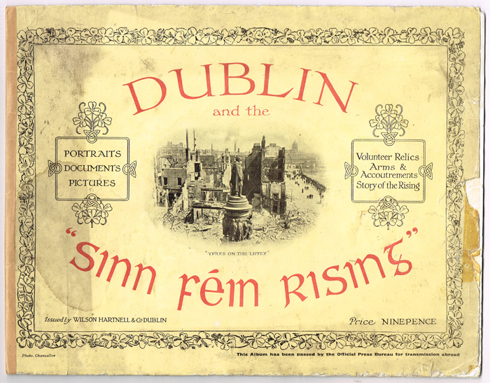 1916 Rising: Dublin and the Sinn Fin Rising and The Rebellion in Dublin picture books at Whyte's Auctions