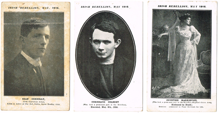 1916 Rising: Collection of leaders and other postcards at Whyte's Auctions