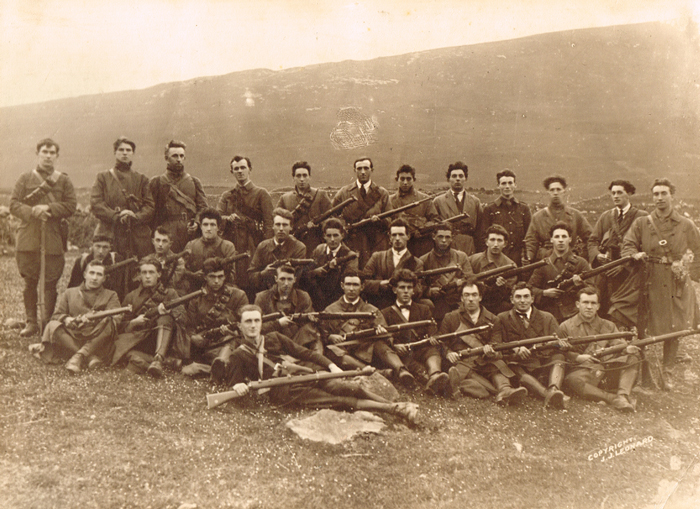 1919-21: Original photograph of West Mayo Brigade 'Flying Squad' at Whyte's Auctions