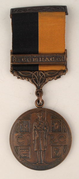 1919-21: War of Independence Service Medal with Comrac bar at Whyte's Auctions
