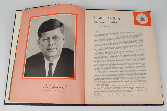 1961: John F. Kennedy Official Inaugural Program at Whyte's Auctions