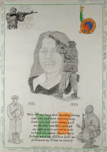 1993: Crumlin Road Jail Republican prisoner art at Whyte's Auctions