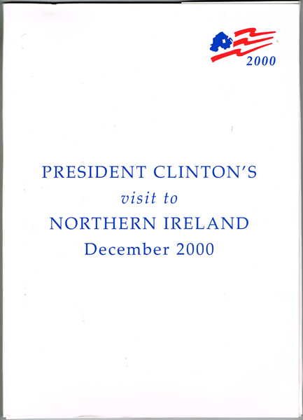 1998-2005: Stormont Northern Ireland brochures and ephemera including Clinton visit press pack at Whyte's Auctions