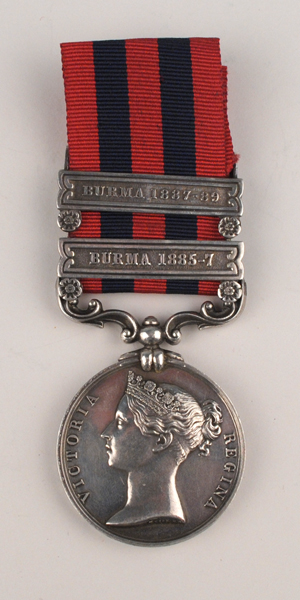 1885-89: Royal Munster Fusiliers Indian General Service Medal at Whyte's Auctions
