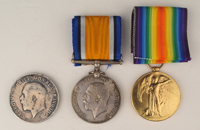 1914-1918: First World War collection including Royal Inniskilling Fusiliers and Royal Irish Rifles medals at Whyte's Auctions