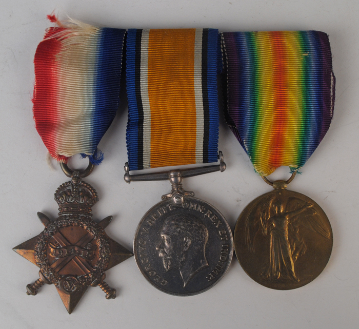 1914-1918: Collection of mixed British Army First World War medals at Whyte's Auctions