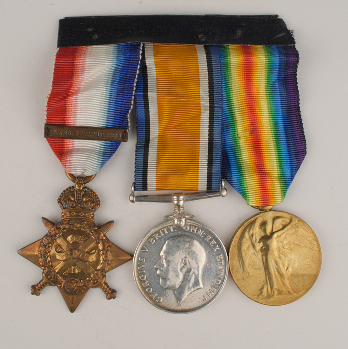 1914-1918: 4th Royal (Irish) Dragoon Guards 1914 Trio at Whyte's Auctions