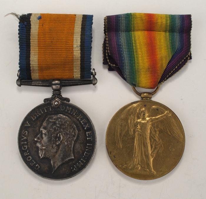 1914-18: Royal Dublin Fusiliers British War Medal & Victory Medal at Whyte's Auctions