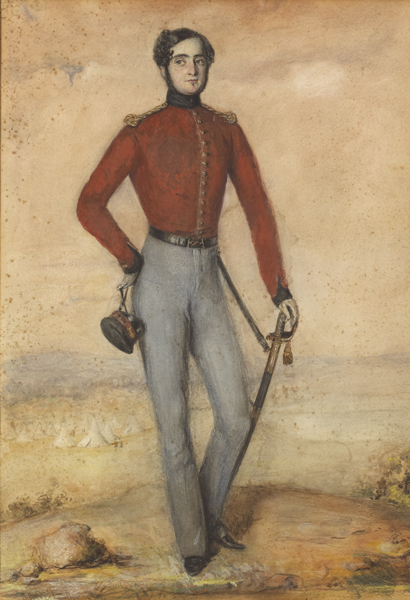 1859: British Army officer portrait at Whyte's Auctions