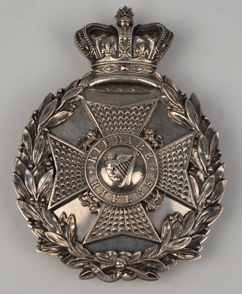 1870s: Kildare Rifles officers pouch belt plate at Whyte's Auctions