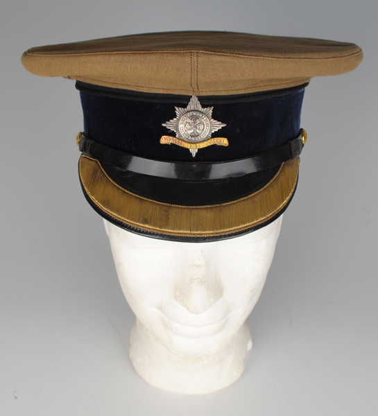 circa 1910: 4th Royal Irish Dragoon Guards officers forage cap at Whyte's Auctions