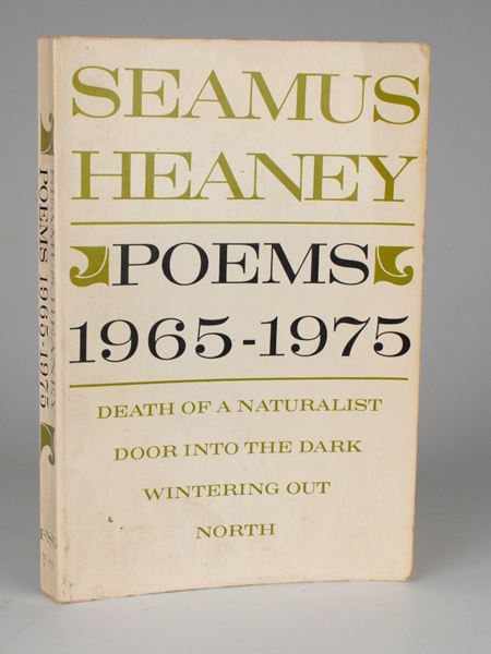 Heaney, Seamus. Collection of books including signed 'Poems 1965-1975' at Whyte's Auctions