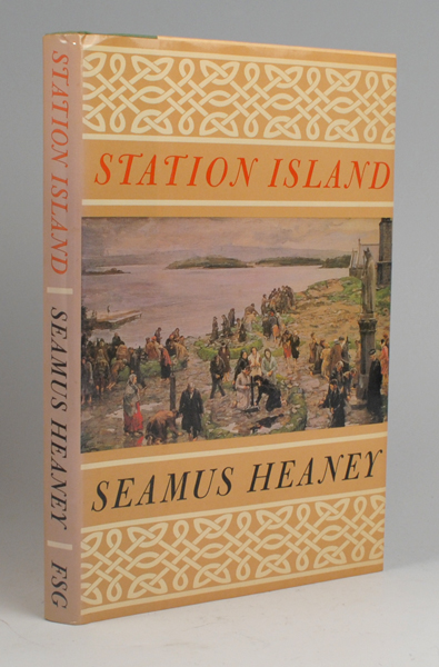 Heaney, Seamus. Station Island signed by the author at Whyte's Auctions