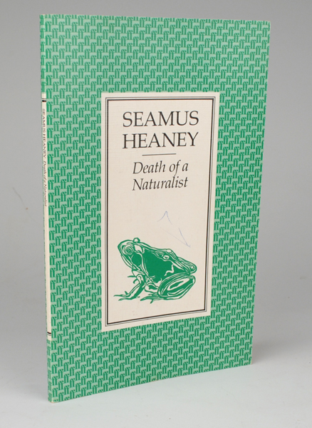 Heaney, Seamus. Signed 1987 edition of Death of a Naturalist at Whyte's Auctions