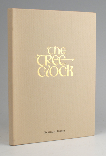 Heaney, Seamus. The Tree Clock signed limited edition at Whyte's Auctions