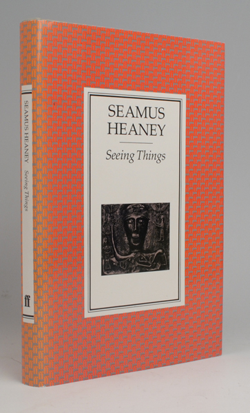 Heaney, Seamus. Seeing Things signed by the author at Whyte's Auctions