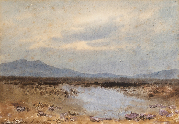 A BOG LAKE by William Percy French (1854-1920) at Whyte's Auctions