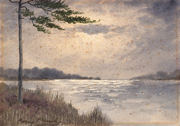 LIGHT GLISTENING ON WATER by William Percy French (1854-1920) at Whyte's Auctions