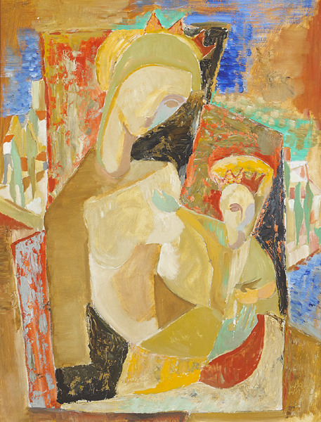 MADONNA AND CHILD by Father Jack P. Hanlon sold for 1,600 at Whyte's Auctions
